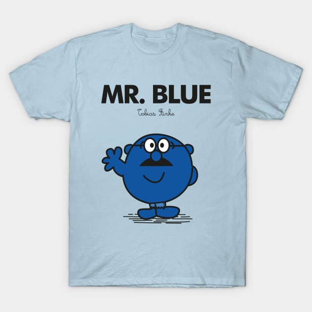 Mr Blue T-Shirt by innercoma@gmail.com